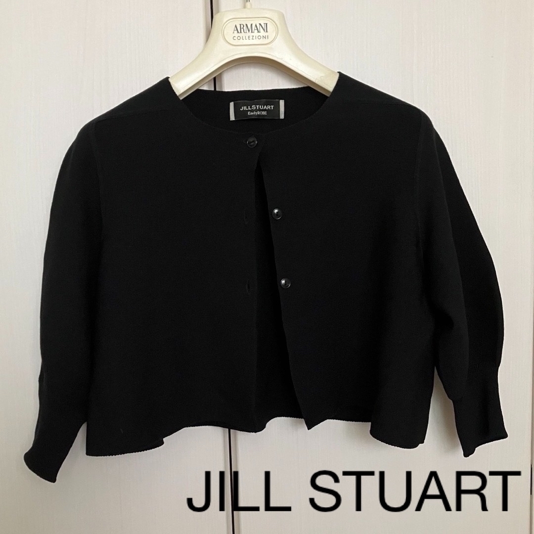 JILLSTUART(ジルスチュアート)のジルスチュアート カーディガン ブラック レディースのトップス(カーディガン)の商品写真