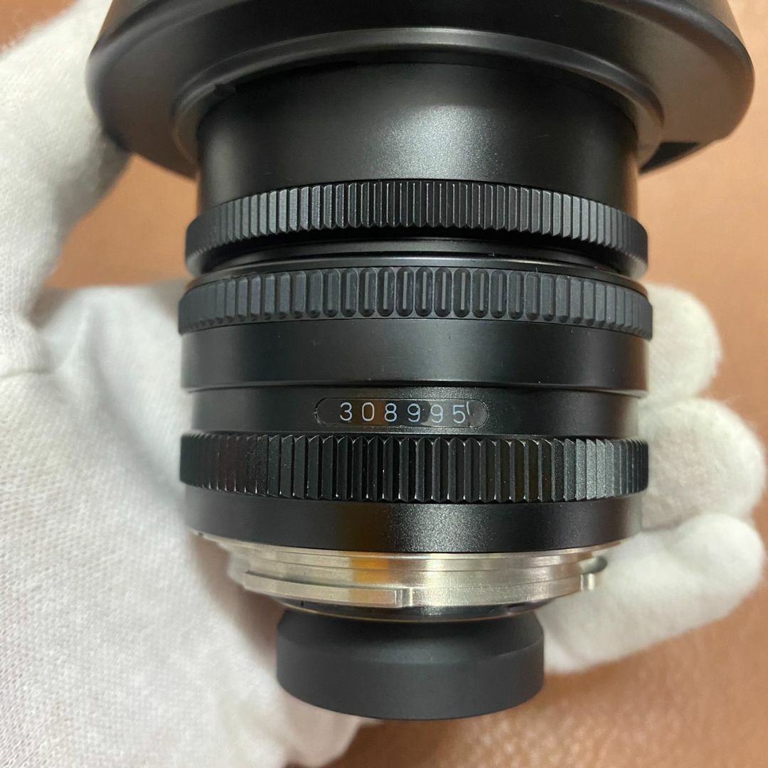 LEICA(ライカ)のMamiya マミヤ G 50mm F4L フード付き スマホ/家電/カメラのカメラ(レンズ(単焦点))の商品写真