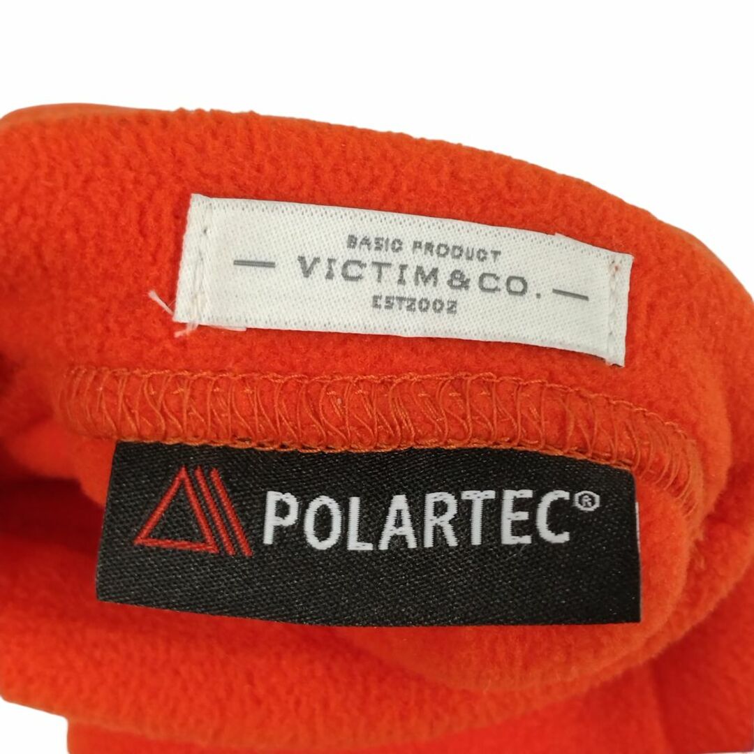 VICTIM(ヴィクティム)のVICTIM ヴィクティム ×POLARTEC ポーラテック 23AW FLEECE GLOVE フリース グローブ オレンジ 正規品 / B5222 メンズのファッション小物(手袋)の商品写真