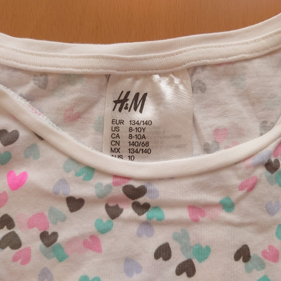 H＆M ワンピース　140cm キッズ/ベビー/マタニティのキッズ服女の子用(90cm~)(ワンピース)の商品写真