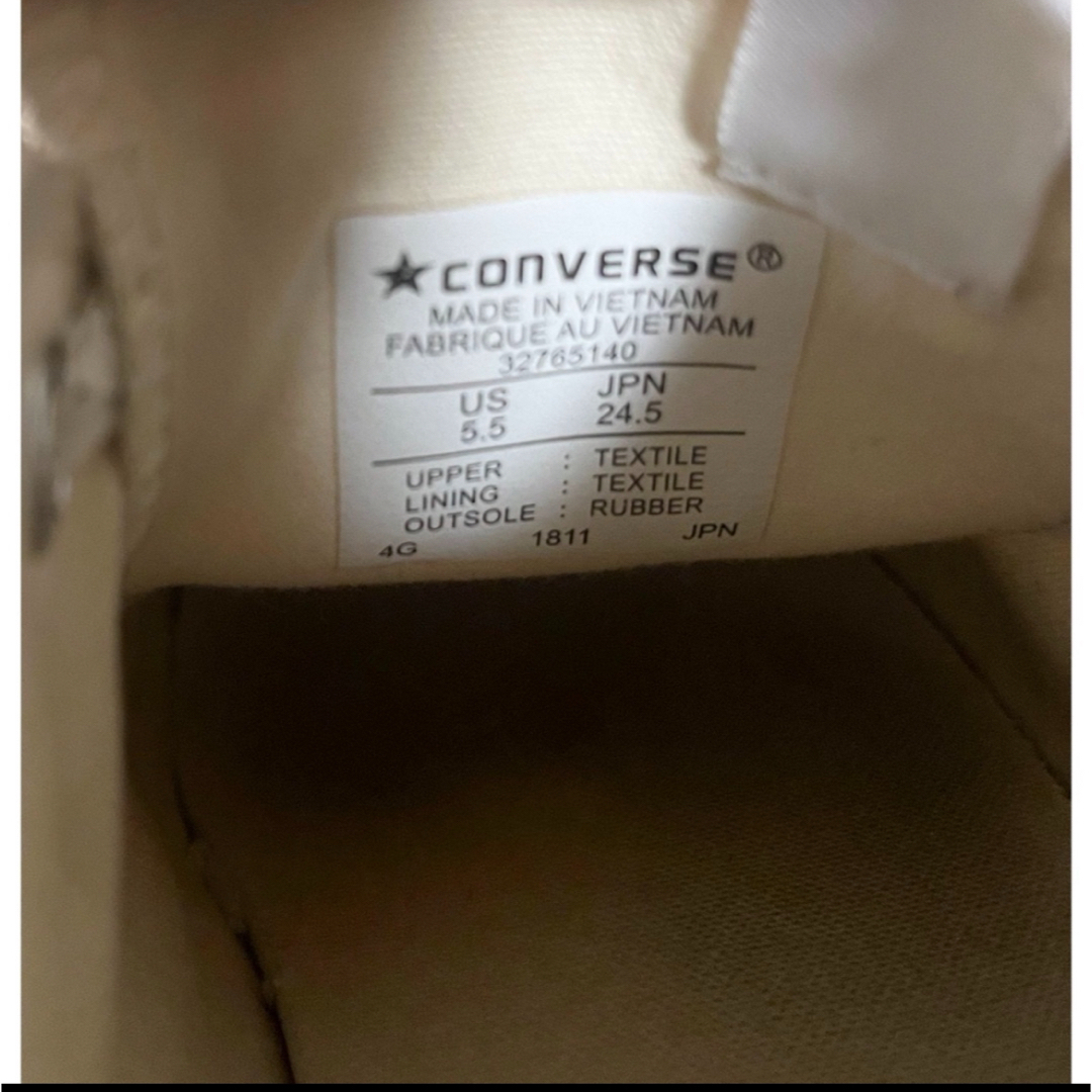 CONVERSE(コンバース)のコンバース　ローカット　ホワイト レディースの靴/シューズ(スニーカー)の商品写真