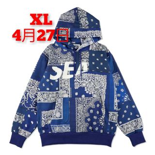 WIND AND SEA - MIYAGI HIDETAKA X WDS HOODIE / BLUE