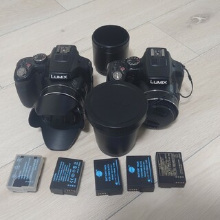 ルミックス　ｆｚ200　2台　標準望遠コンバートレンズ(コンパクトデジタルカメラ)