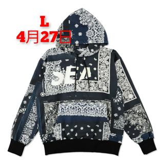 ウィンダンシー(WIND AND SEA)のMIYAGI HIDETAKA X WDS HOODIE / BLACK(パーカー)