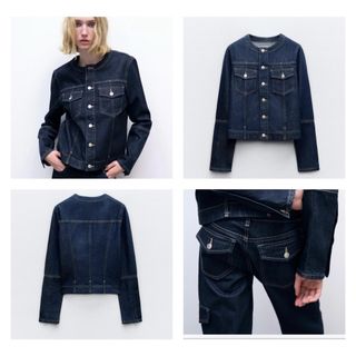 ZARA - ZARA trfデニムジャケット　Sサイズ　完売品