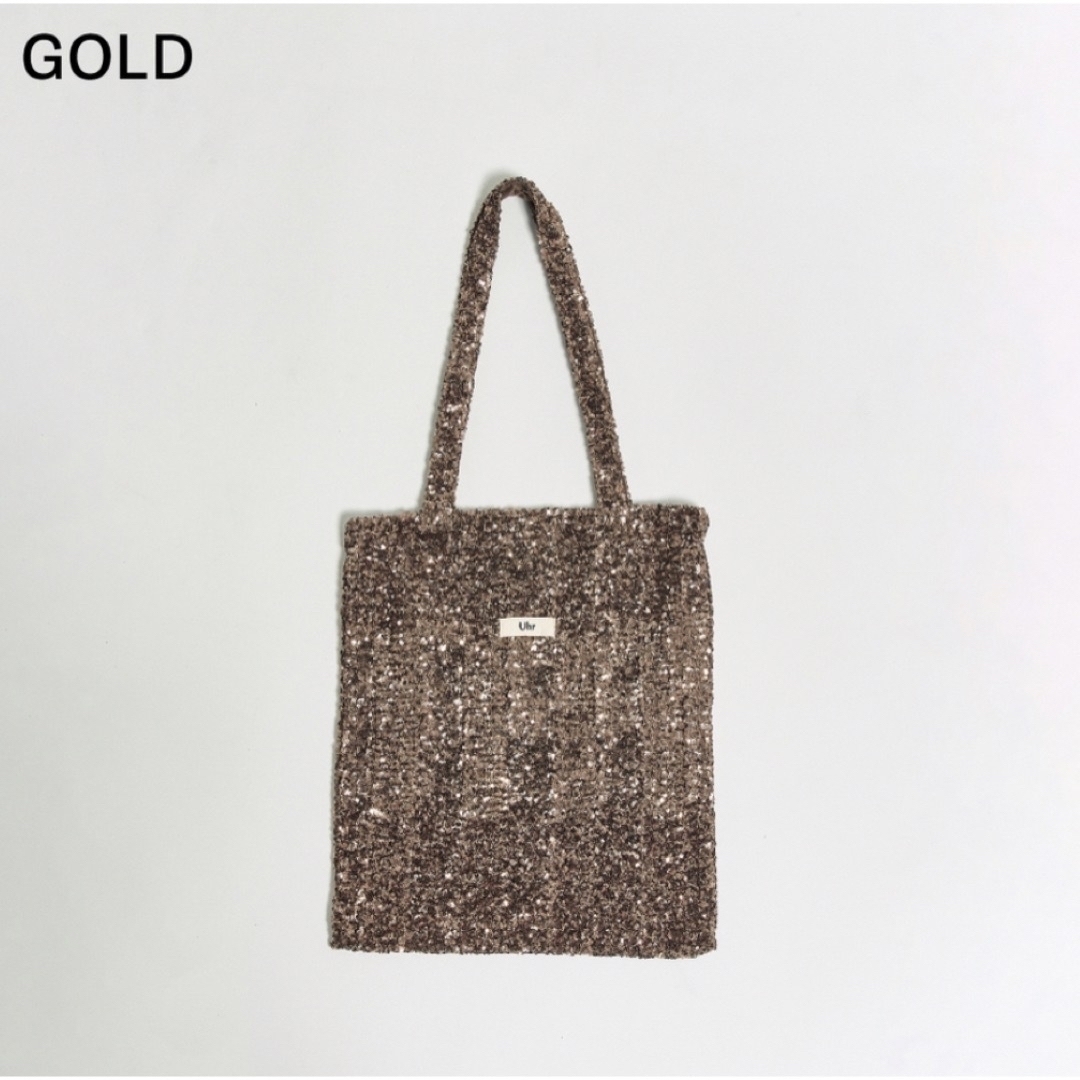 Spick & Span(スピックアンドスパン)の【Uhr / ウーア】別注Spangle Tote Bag レディースのバッグ(トートバッグ)の商品写真