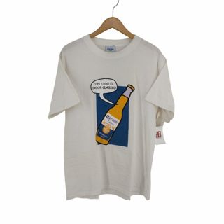 USED古着(ユーズドフルギ) グラフィックプリント 企業 Tシャツ メンズ(Tシャツ/カットソー(七分/長袖))