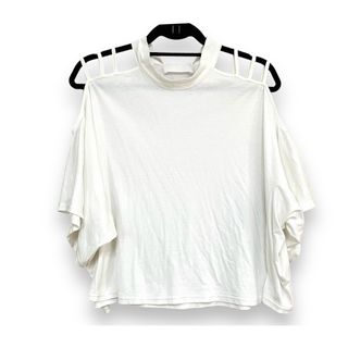 マメ(mame)のMame Kurogouchiマメクロゴウチ オフショルダートップス カットソー(Tシャツ/カットソー(半袖/袖なし))