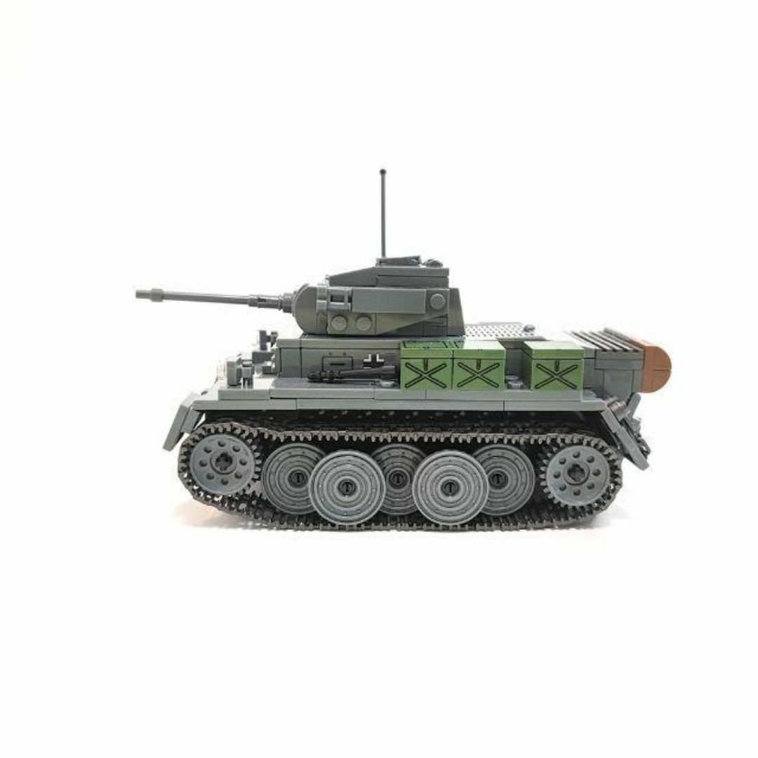 ESシリーズ ドイツ Ⅱ号戦車L型ルクス ブロック戦車 ミリタリー エンタメ/ホビーのおもちゃ/ぬいぐるみ(模型/プラモデル)の商品写真