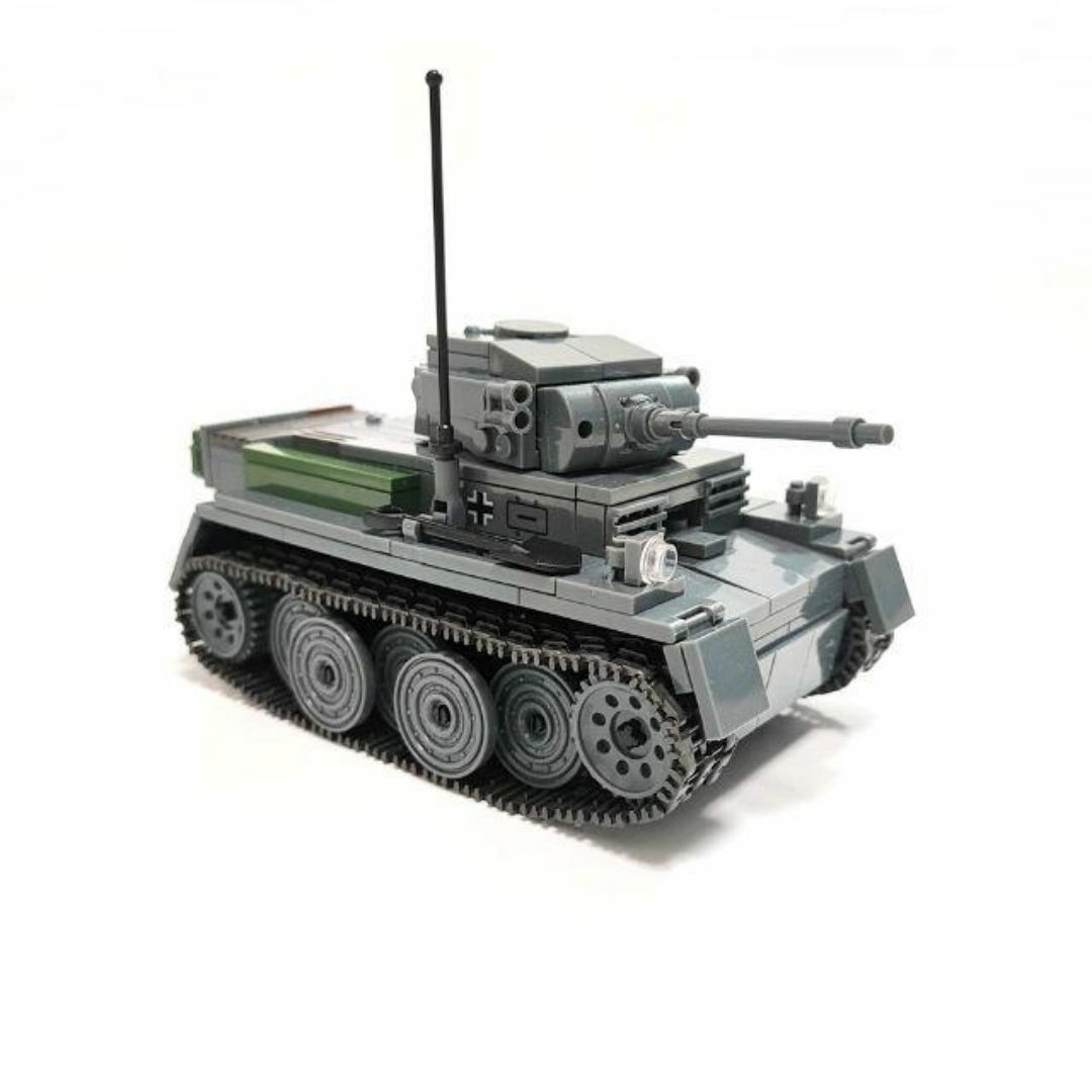 ESシリーズ ドイツ Ⅱ号戦車L型ルクス ブロック戦車 ミリタリー エンタメ/ホビーのおもちゃ/ぬいぐるみ(模型/プラモデル)の商品写真