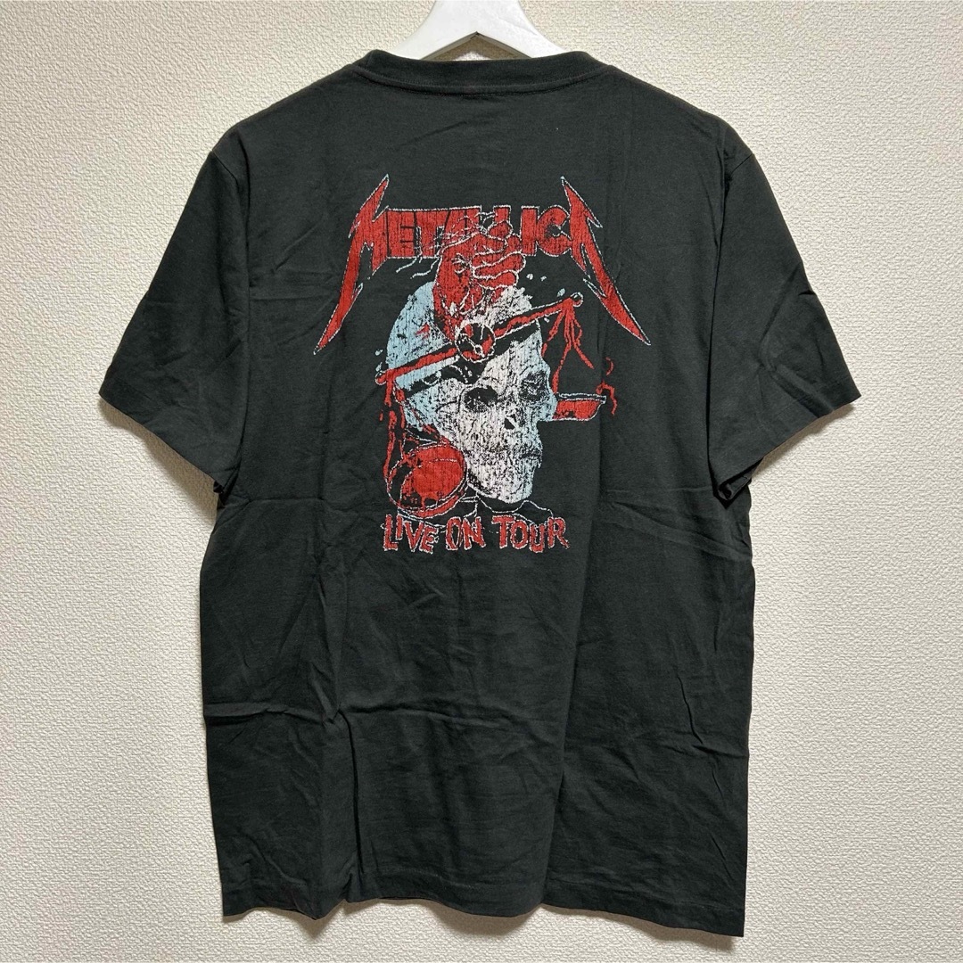 METALLICA(メタリカ)の【半袖】METALLICA tシャツ バンt メンズのトップス(Tシャツ/カットソー(半袖/袖なし))の商品写真