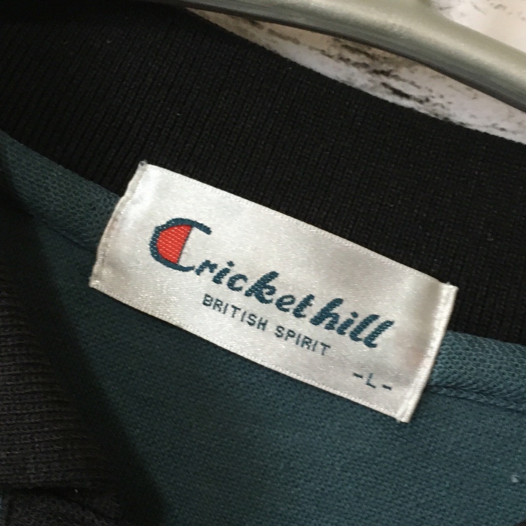 ART VINTAGE(アートヴィンテージ)の【希少】ヴィンテージ CRICKET HILL 長袖 ポロシャツ L  メンズのトップス(シャツ)の商品写真