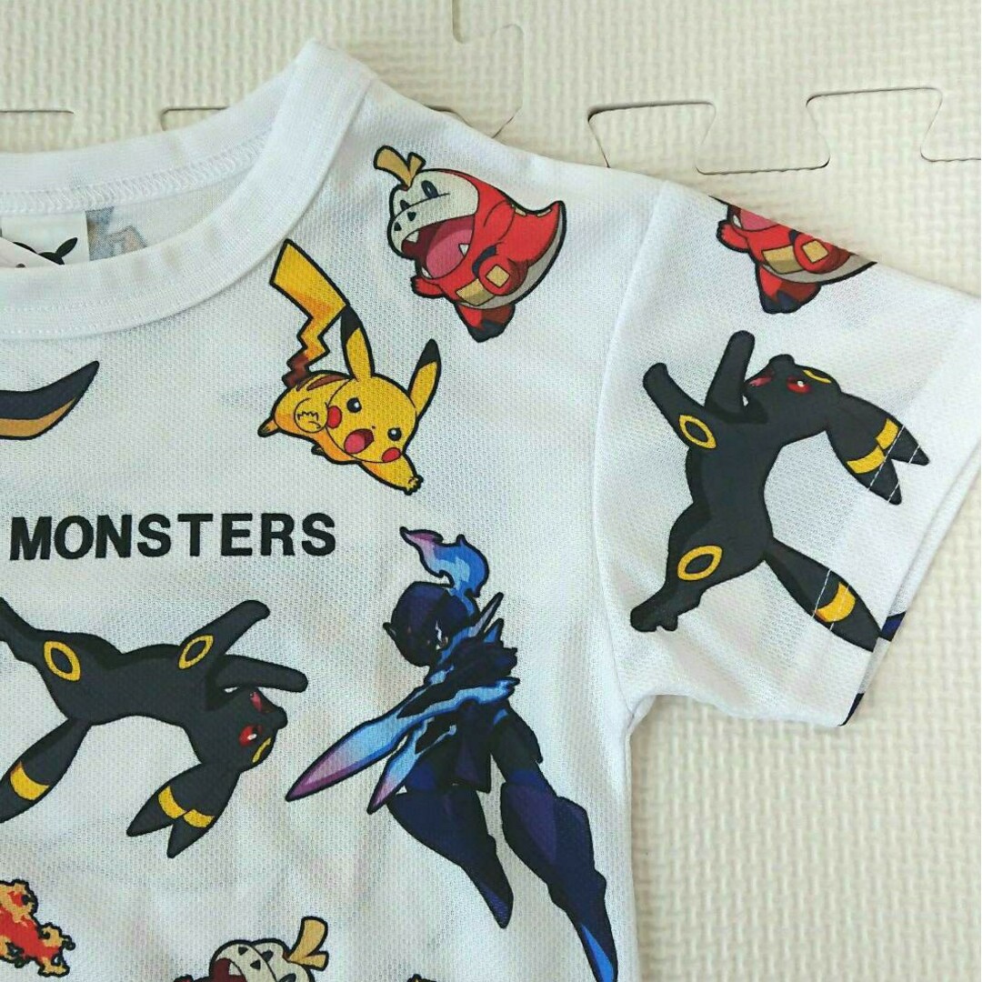 ポケモン(ポケモン)の120cm 新品 ポケモン 半袖 メッシュ T シャツ ソウブレイズ カイデン キッズ/ベビー/マタニティのキッズ服男の子用(90cm~)(Tシャツ/カットソー)の商品写真