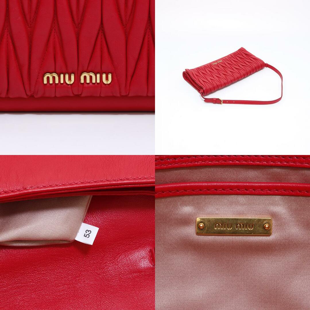 miumiu(ミュウミュウ)のミュウ ミュウ Miu Miu ショルダーバッグ レディースのバッグ(ショルダーバッグ)の商品写真