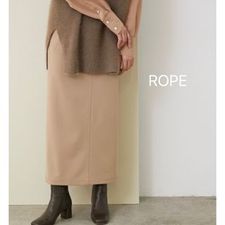 ROPE ジョーゼットジャージータイトスカート