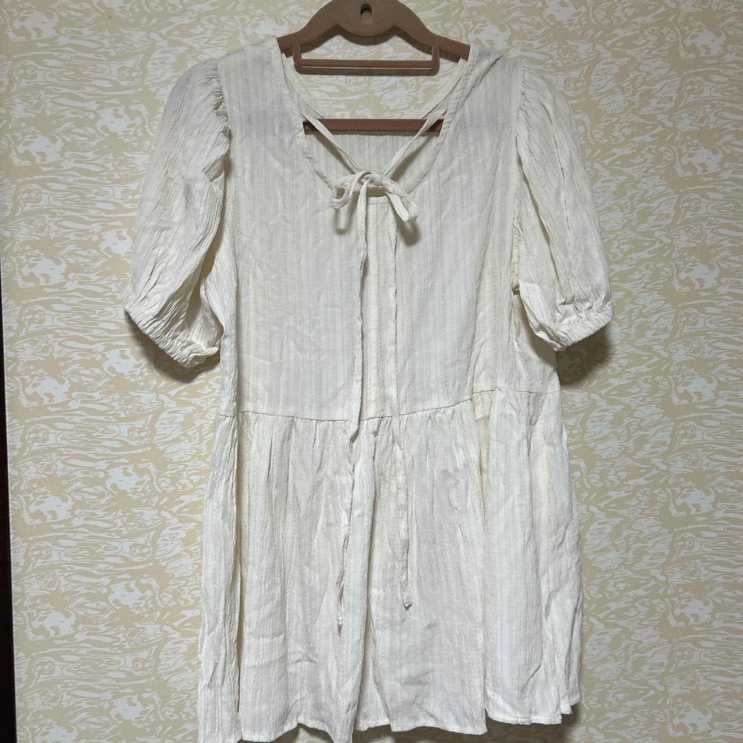 半袖チュニック レディースのトップス(Tシャツ(半袖/袖なし))の商品写真
