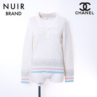 シャネル CHANEL ニット ポロシャツ カシミヤ