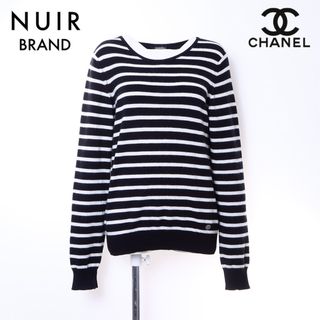 シャネル(CHANEL)のシャネル CHANEL ボーダー ニット カシミヤ(ニット/セーター)