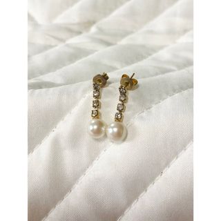 ピアス　アクセサリー　パール(ピアス)