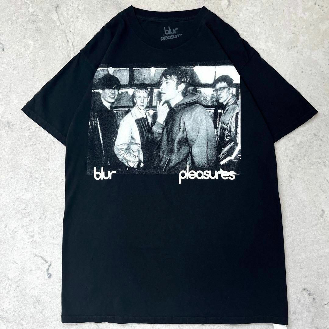 PLEASURES(プレジャー)の【Blur】Pleasures 美品 フォト バンド Tシャツ ロックT ブラー メンズのトップス(Tシャツ/カットソー(半袖/袖なし))の商品写真