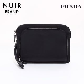 プラダ(PRADA)のプラダ PRADA トライアングルロゴ クラッチバッグ(クラッチバッグ)