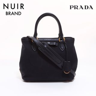 プラダ(PRADA)のプラダ PRADA 2way ロゴ ジャガード ハンドバッグ(ハンドバッグ)