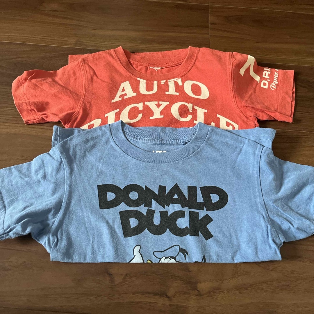 110 Tシャツ2枚セット キッズ/ベビー/マタニティのキッズ服男の子用(90cm~)(Tシャツ/カットソー)の商品写真