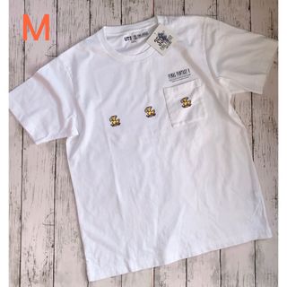 ユニクロ(UNIQLO)のユニクロ　ファイナルファンタジー35周年　tシャツ　FF5  Mサイズ　V(Tシャツ/カットソー(半袖/袖なし))