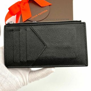 ルイヴィトン(LOUIS VUITTON)の⭐️極美品⭐️ヴィトン タイガ フラグメントケース コインケース　ブラック(コインケース/小銭入れ)