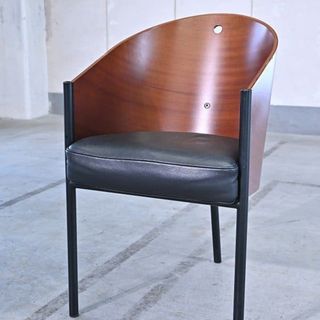 イタリア ドリアデ社 28万「COSTES/コステス」イージーチェアa フィリップ スタルク ハイバック ダイニング 椅子 希少 モダン Italy Driade【中古家具/中古インテリア/USED家具ユーズド家具/リサイクル】(ダイニングチェア)