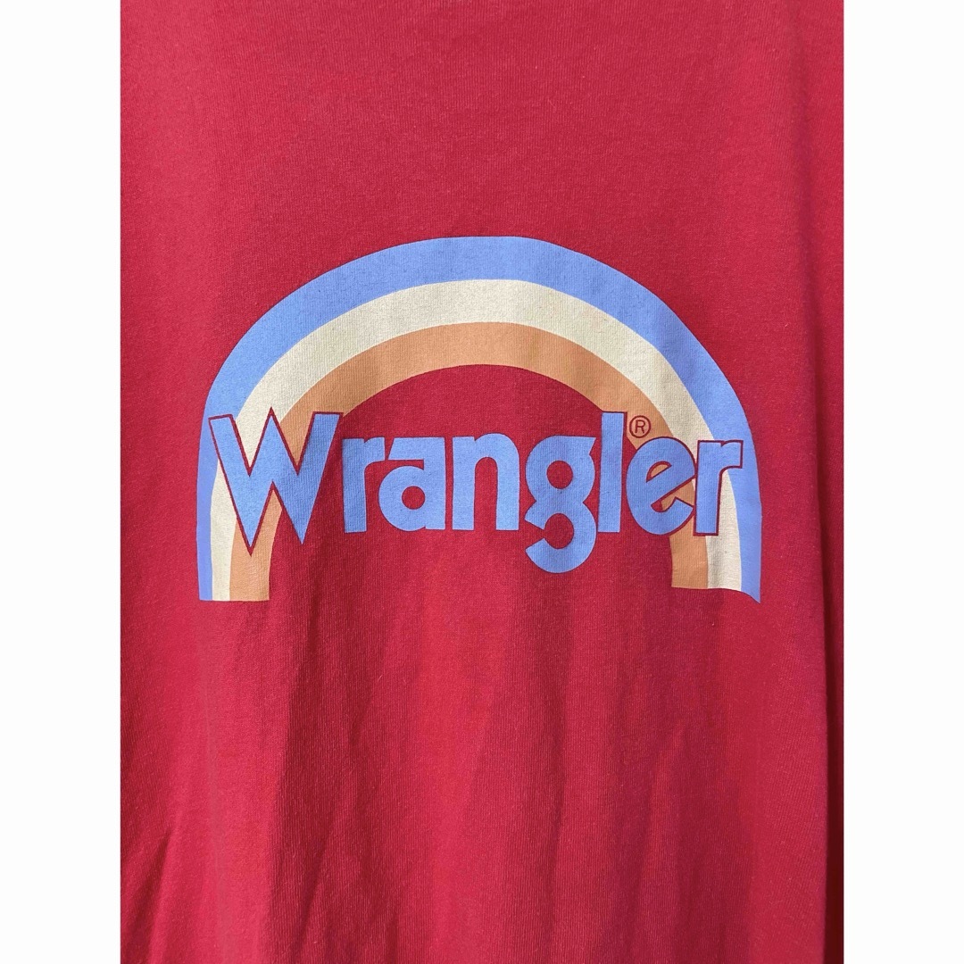 Wrangler(ラングラー)のWrangler ラングラー ロゴ Tシャツ Lサイズ 古着好き メンズのトップス(Tシャツ/カットソー(半袖/袖なし))の商品写真
