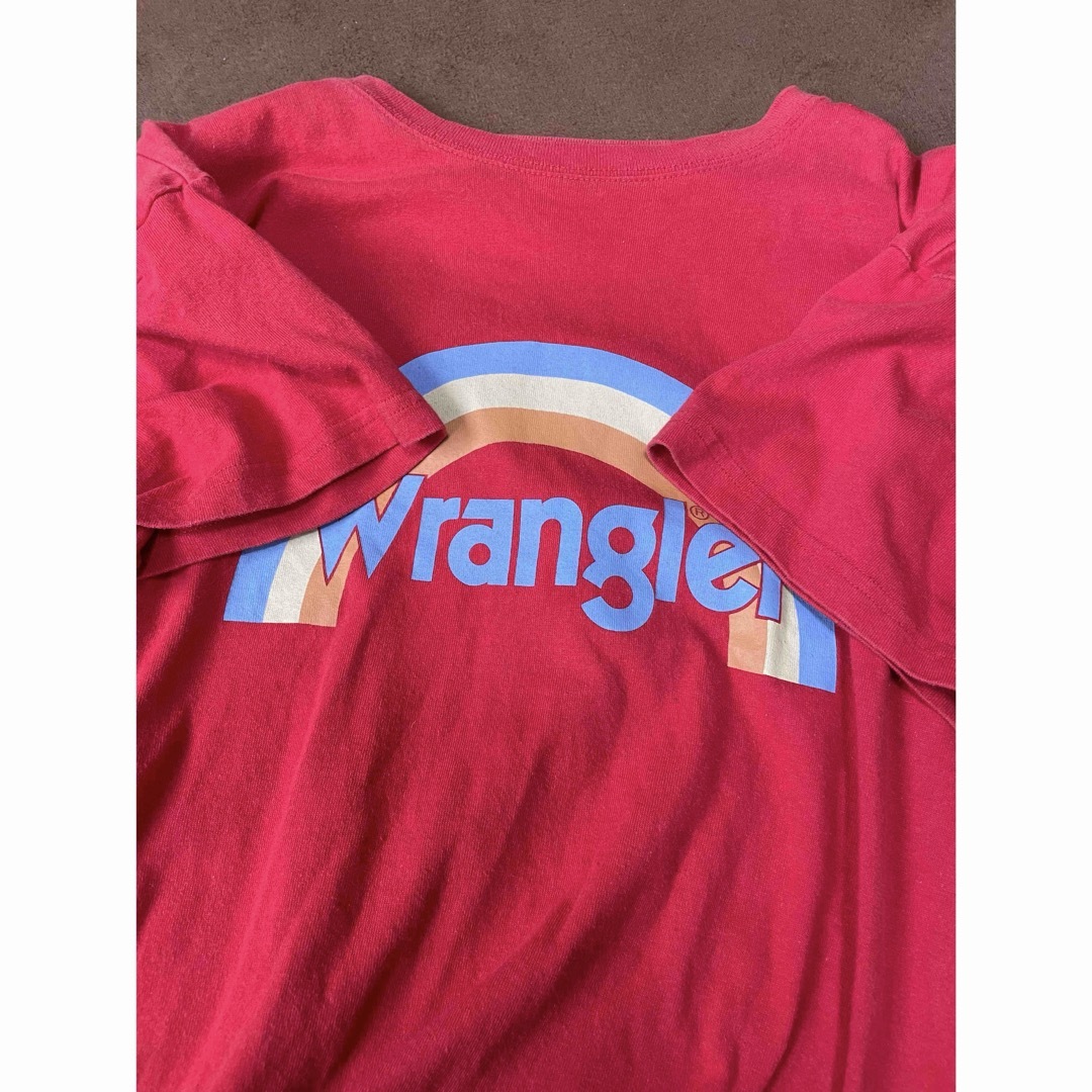 Wrangler(ラングラー)のWrangler ラングラー ロゴ Tシャツ Lサイズ 古着好き メンズのトップス(Tシャツ/カットソー(半袖/袖なし))の商品写真