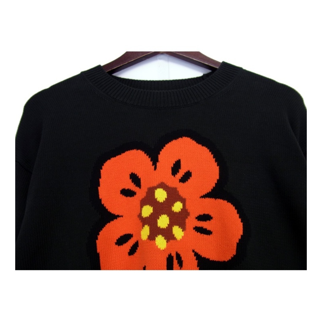 KENZO(ケンゾー)のケンゾー KENZO ■ 【 BOKE FLOWER JUMPER FD55PU3803LC 】 フラワー デザイン 長袖 ニット セーター 32807 メンズのトップス(ニット/セーター)の商品写真