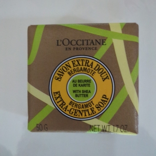 ロクシタン(L'OCCITANE)のロクシタンバスソープ50ｇ　テ·アールグレイスノーシア石鹸(ボディソープ/石鹸)