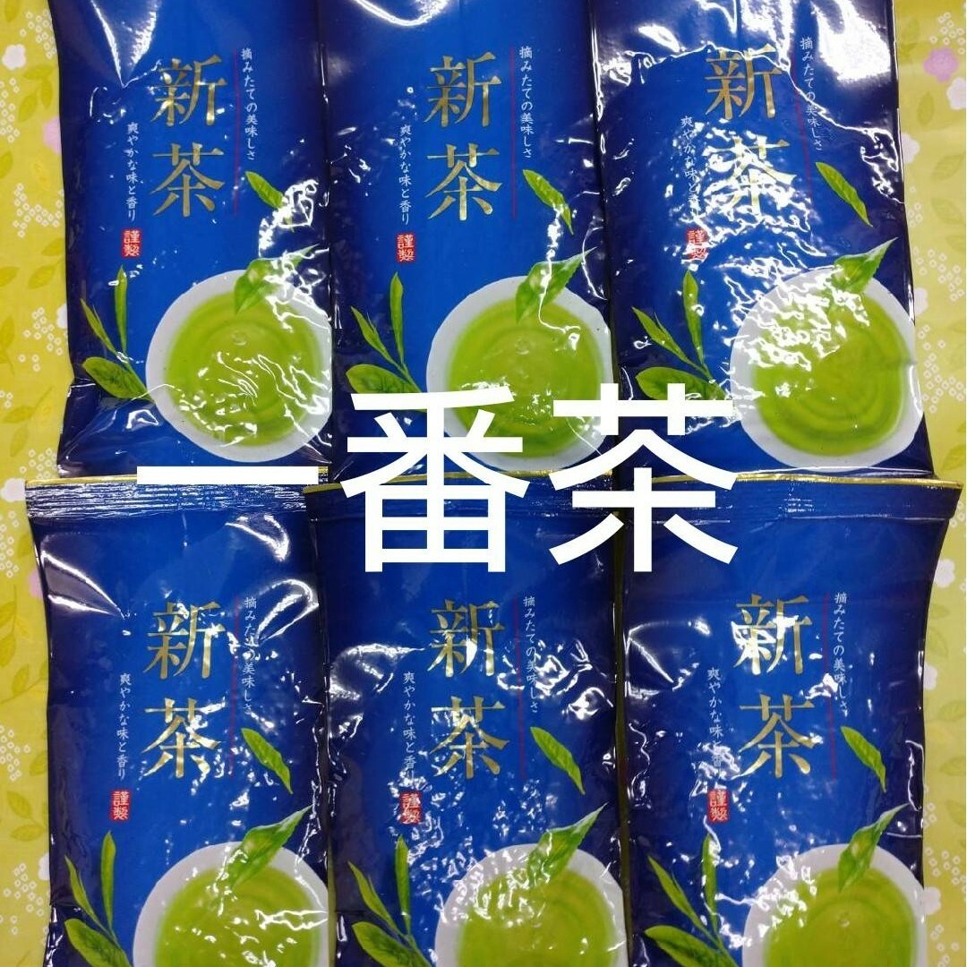 静岡茶　深蒸し茶100ｇ6袋 日本茶緑茶煎茶 食品/飲料/酒の飲料(茶)の商品写真