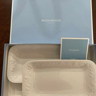 ウェッジウッド(WEDGWOOD)のWEDGWOOD 長皿2枚(食器)