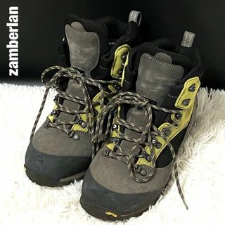 ザンバラン　トレッキングシューズ　モスグリーン　39 GORE-TEX(登山用品)