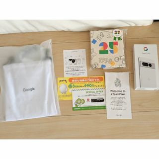 Google - 【Google トートバック スマホポーチ ピンバッジ Pixel7Pro空箱