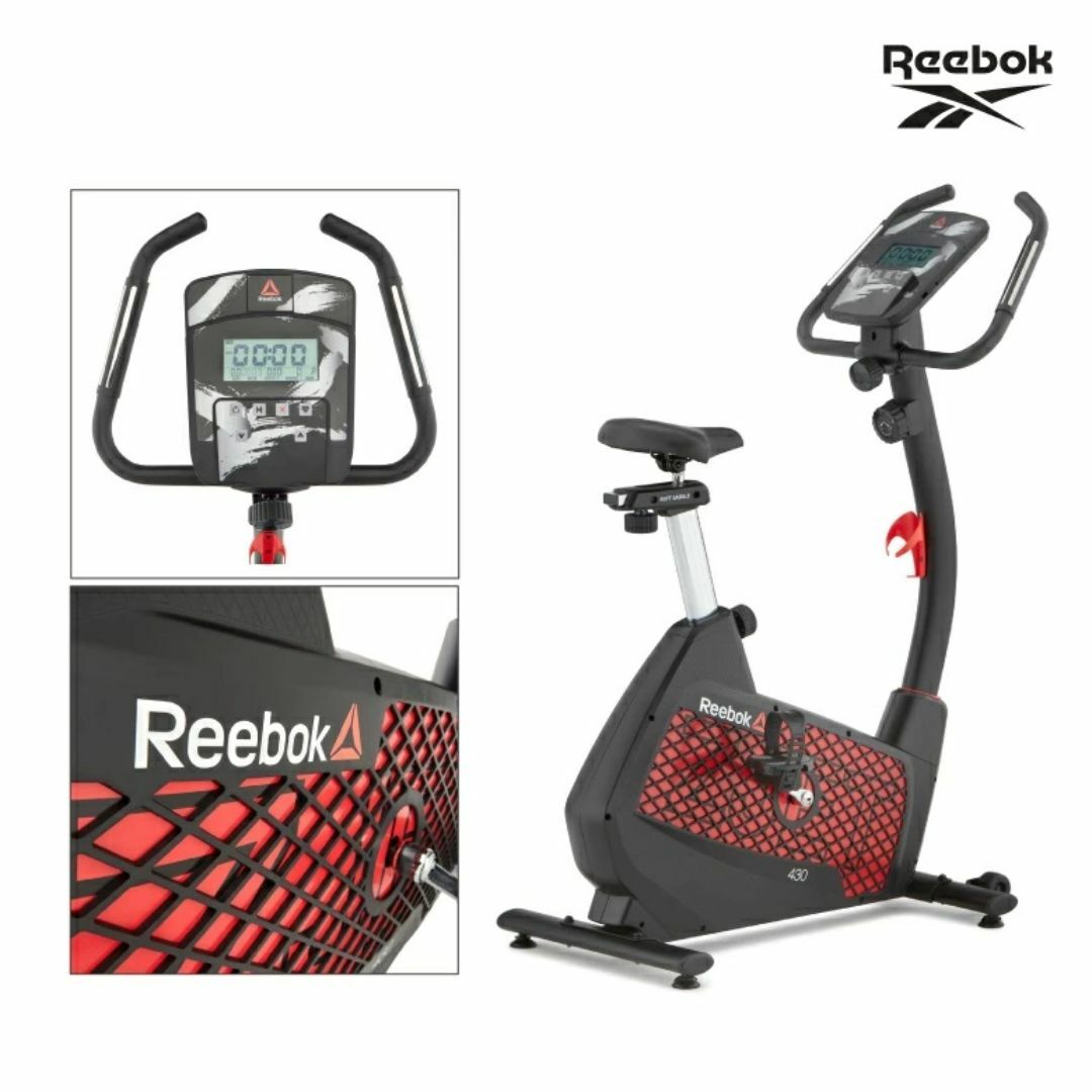 ■Reebok×ALINCO■ FITNESS フィットネスバイク エクササイズ スポーツ/アウトドアのトレーニング/エクササイズ(トレーニング用品)の商品写真