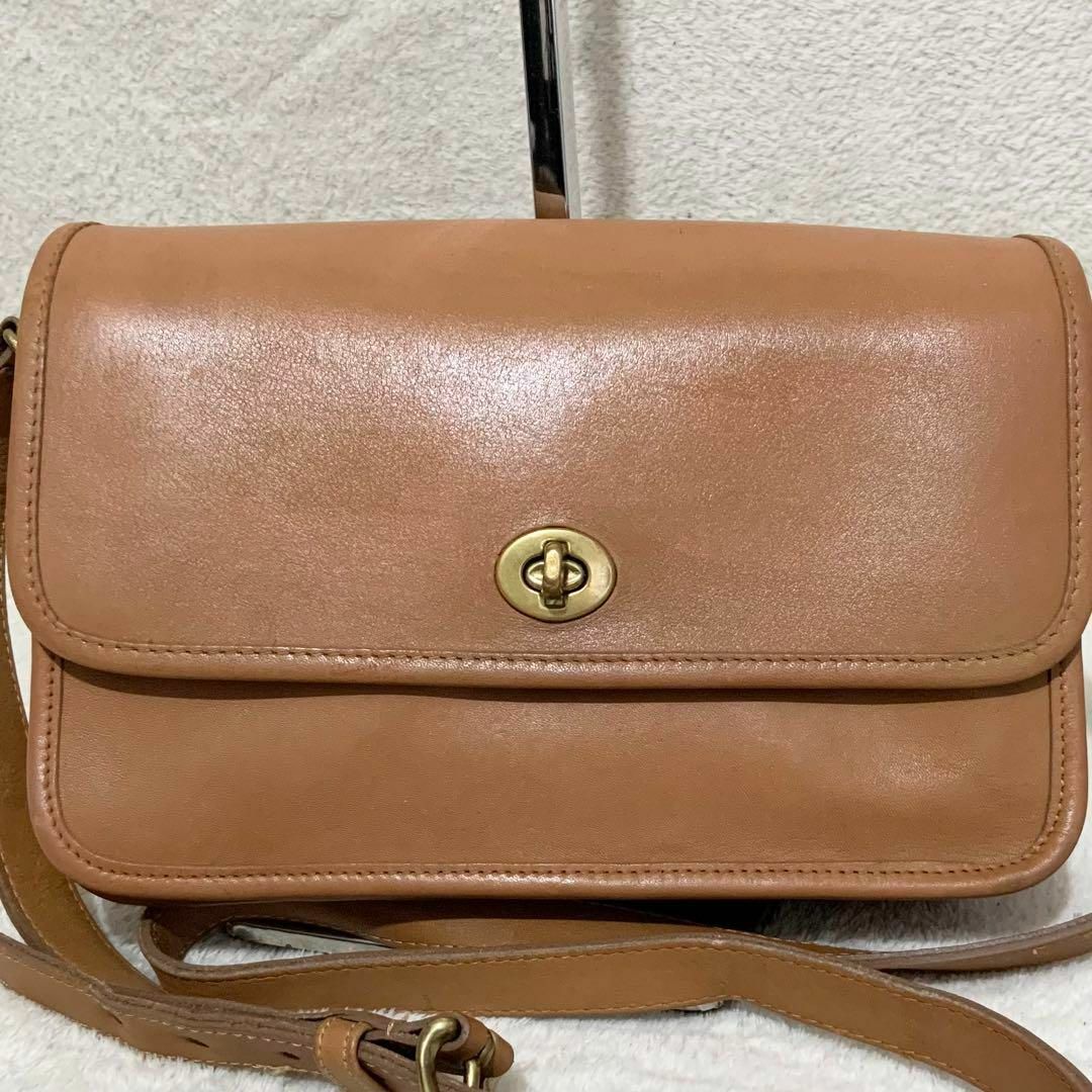 COACH(コーチ)のCOACH オールドコーチ ショルダーバッグ ターンロック ブラウン 8917 レディースのバッグ(ショルダーバッグ)の商品写真