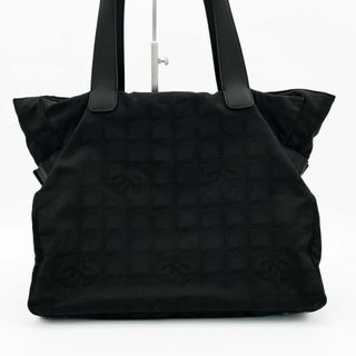 CHANEL - CHANEL シャネル ニュートラベルライン GM トートバッグ 黒