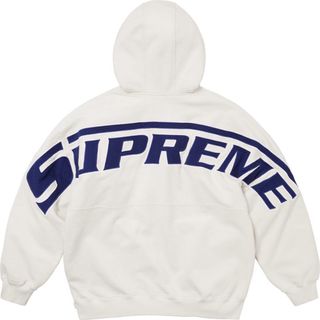 シュプリーム(Supreme)の【M】Wrapped Half Zip Hooded Sweatshirt(パーカー)