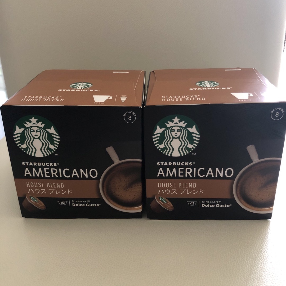 Starbucks Coffee(スターバックスコーヒー)のドルチェグスト  カプセル　スターバックス　2箱分 食品/飲料/酒の飲料(コーヒー)の商品写真