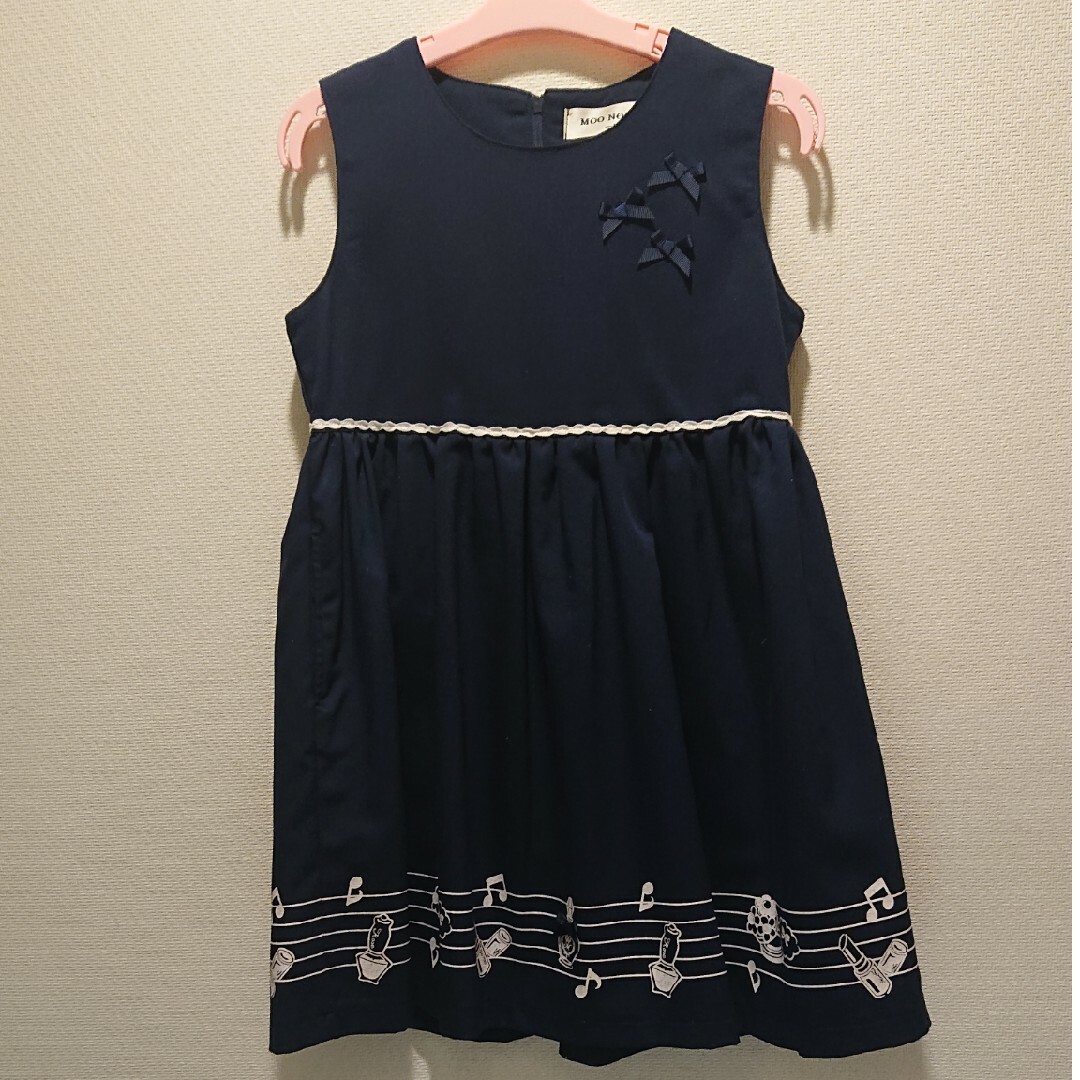 moononnon ワンピース 120 キッズ/ベビー/マタニティのキッズ服女の子用(90cm~)(ワンピース)の商品写真