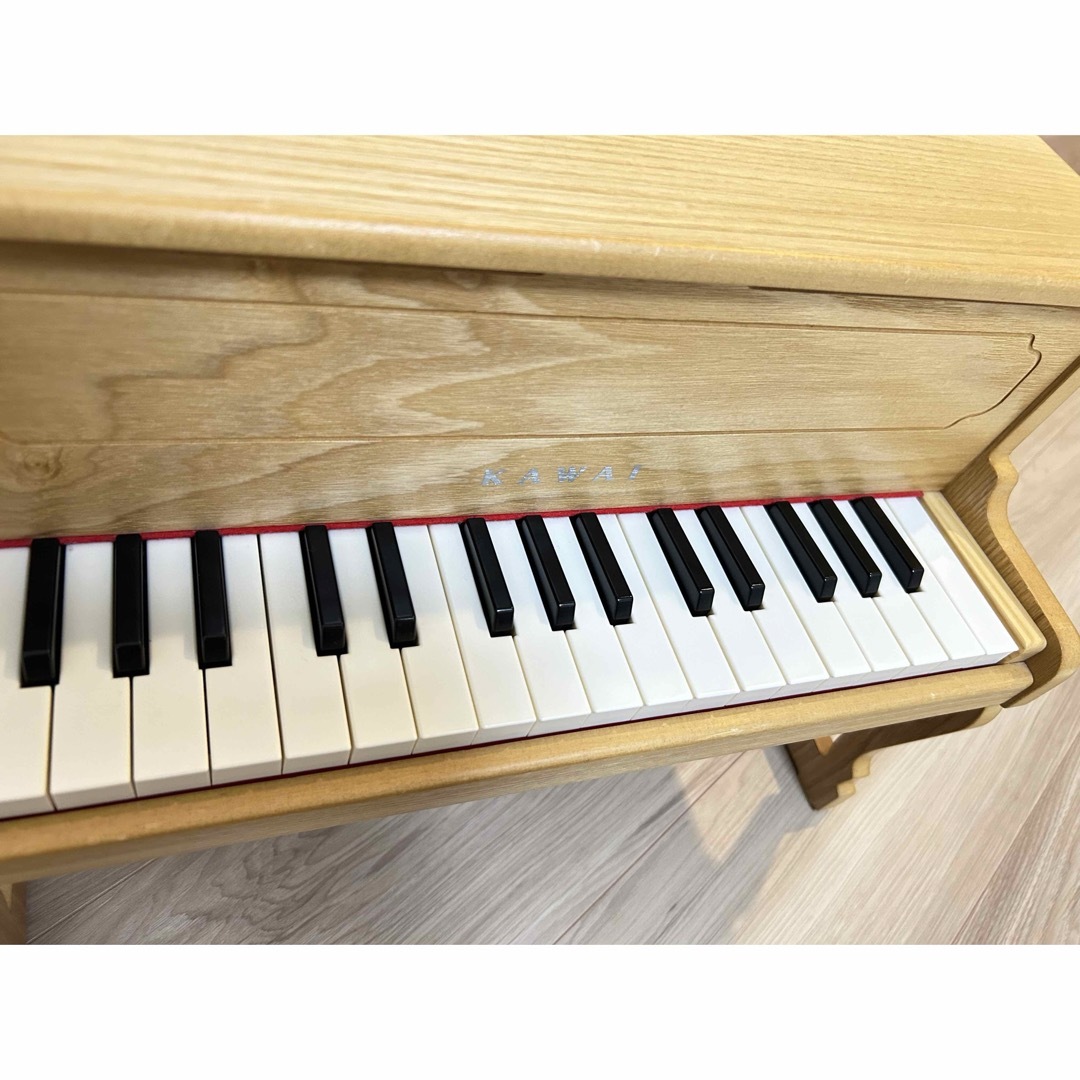 【美品】KAWAI ライトアップ　ピアノ　ミニ 楽器の鍵盤楽器(ピアノ)の商品写真