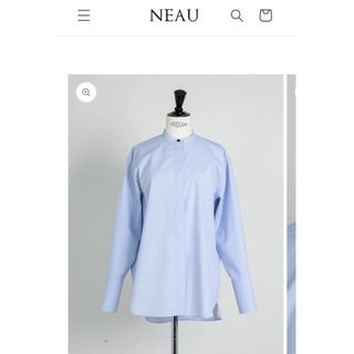  NEAU shirt -baby blue(Tシャツ(長袖/七分))