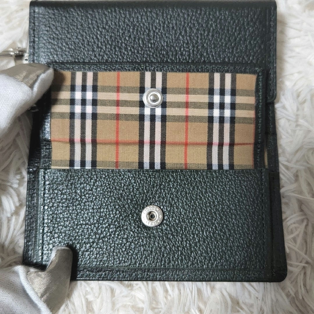 BURBERRY(バーバリー)の新品未使用 BURBERRY ノバチェック レザー キーケース コインケース メンズのファッション小物(キーケース)の商品写真