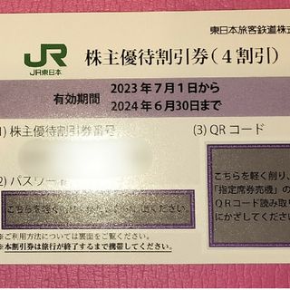 JR - JR東日本株主優待券