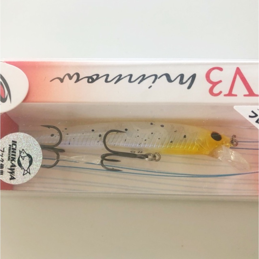 PAY FORWARD ペイフォワード/V3minnow V3ミノー/#034 生シラウオ【A70736-007】 スポーツ/アウトドアのフィッシング(ルアー用品)の商品写真