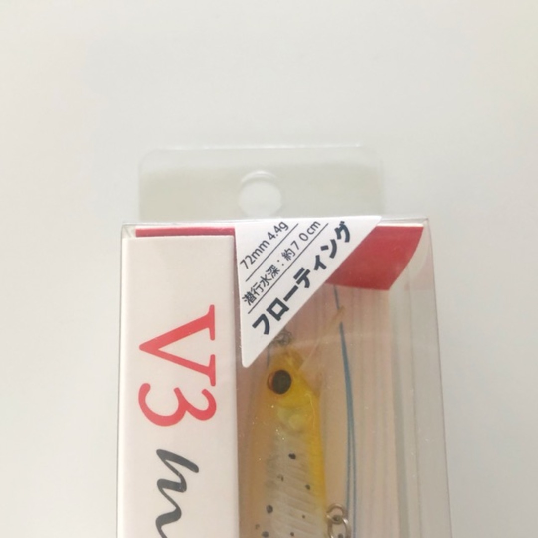 PAY FORWARD ペイフォワード/V3minnow V3ミノー/#034 生シラウオ【A70736-007】 スポーツ/アウトドアのフィッシング(ルアー用品)の商品写真